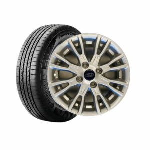LLANTA ALEACION 15" FORD ECOSPORT + 205/65R15 94T POWERCONTACT 2 CONTI